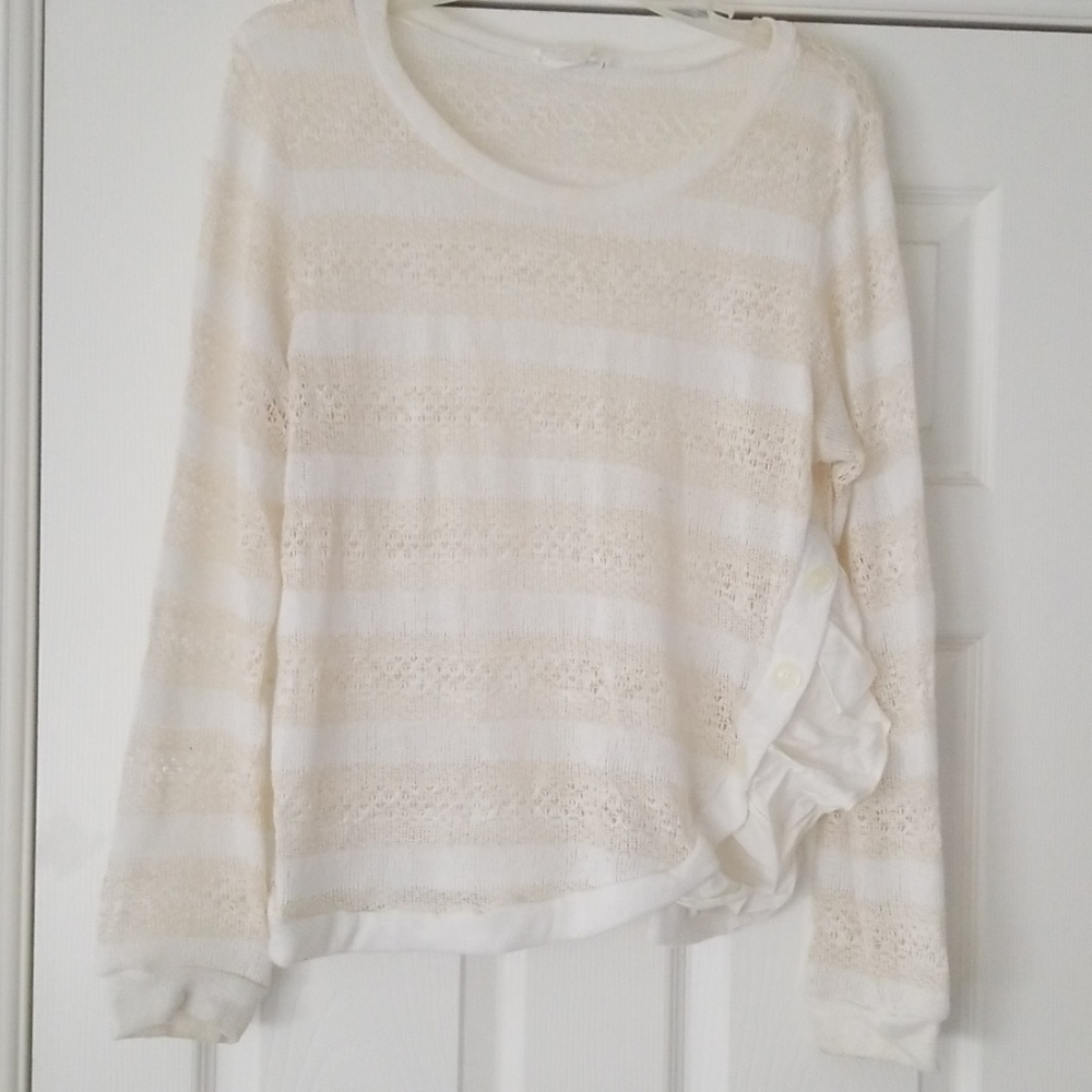 Anthropologie stripped sweater